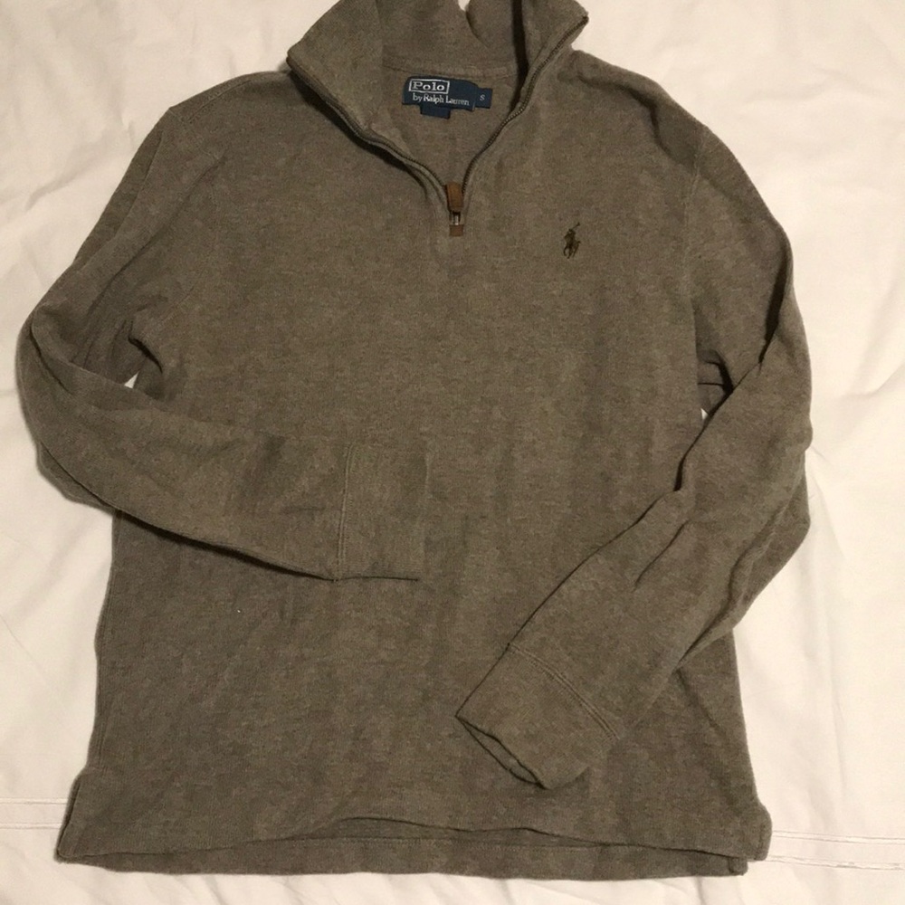 ‼️CCO‼️Polo Quarter Zip Sweater